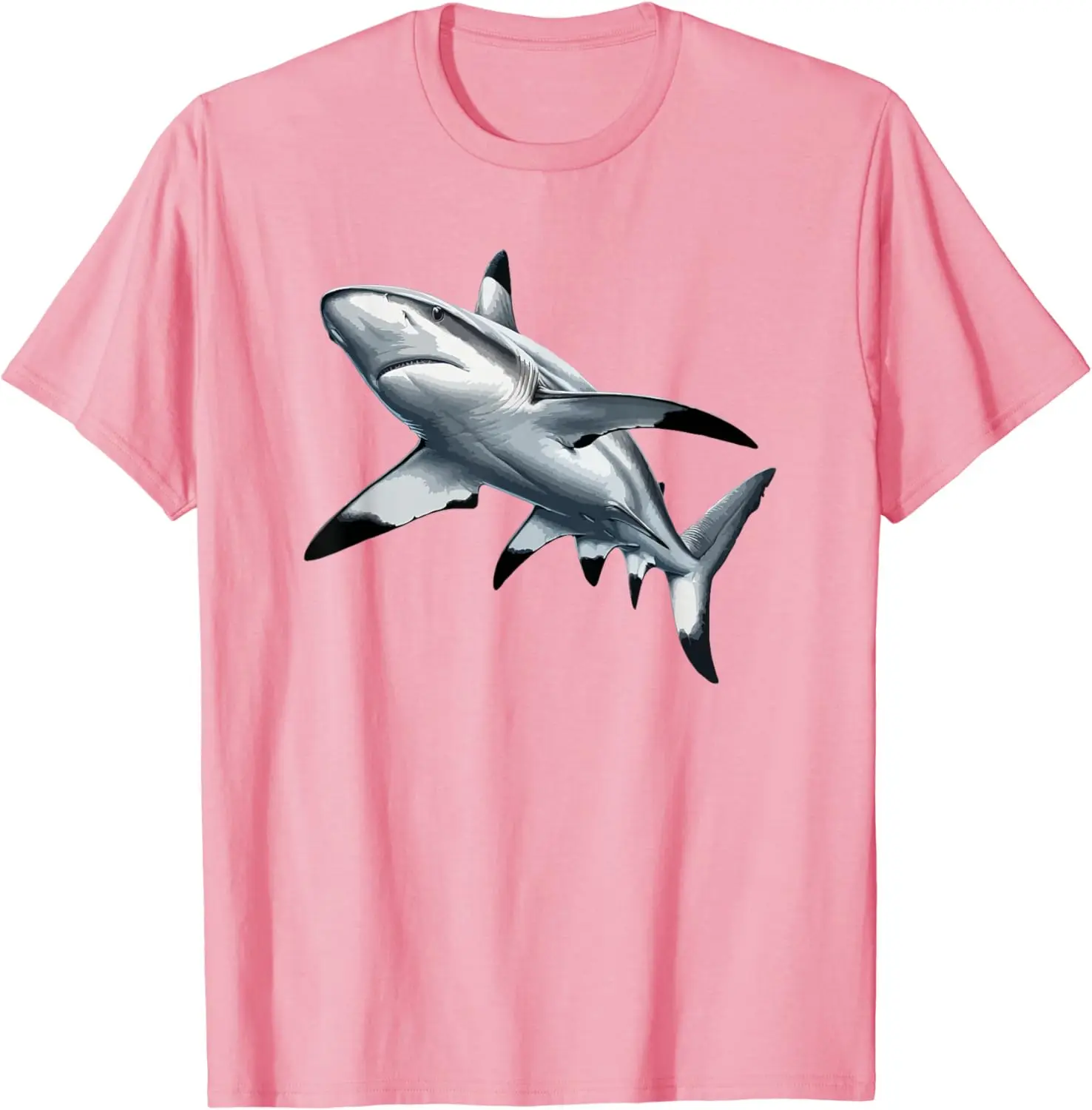 New Summer 2024 Shark Graphic Creature Lover Vintage Black Tip Reef Shark T-shirt