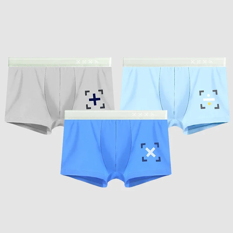 

3PC Kids' Briefs Boys Cotton Boxer Little Boys Cotton Large Kids 100% Boxer shorts Baby no butt