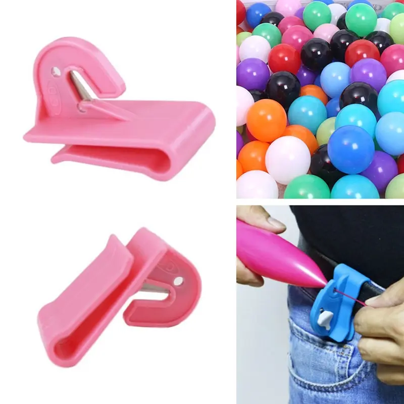 1PC Balloon Ribbon Cutter Party Supplies Fixed On Belt Balloons Blade To Cut Ribbon