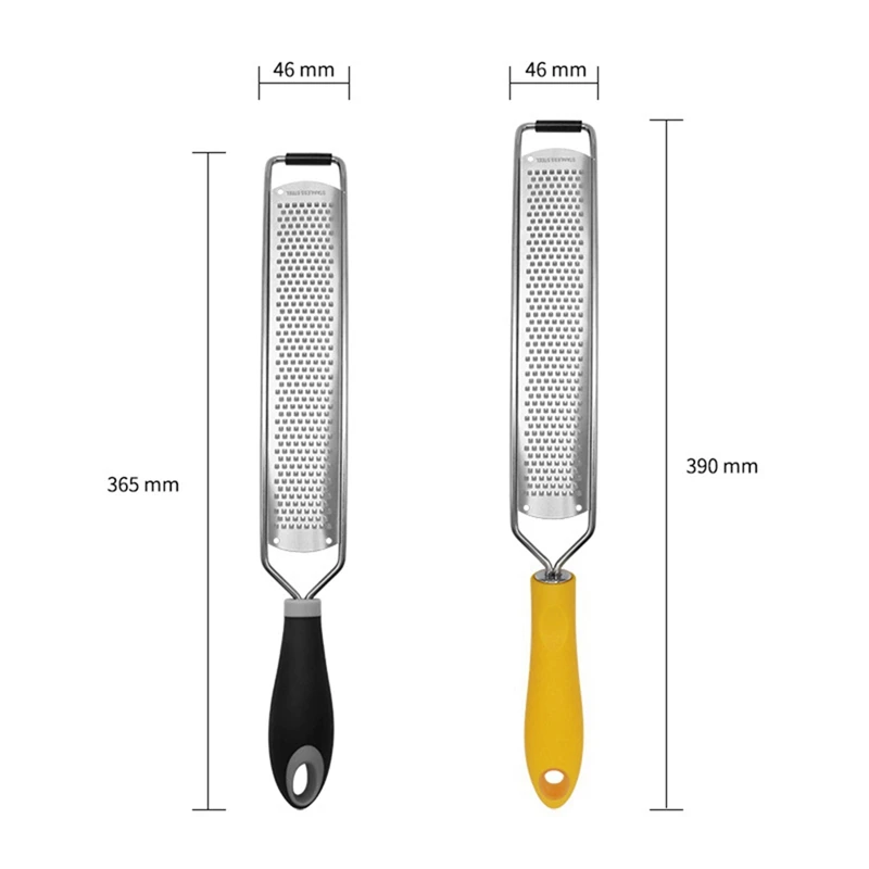 Kitchen Supplies Shredder Vegetable Grater Stainless Steel Cheese Grater Lemon Grater Chocolate Grater-2Pcs