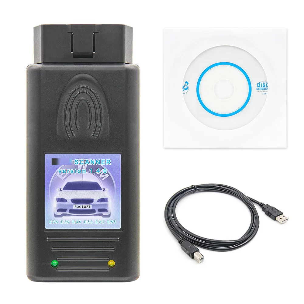 

Car Fault Code Reader OBD2 Diagnostic Scanner For BMW 1.4.0 USB Interface Adapter Cable Connectors OBDII Scan Tool for Trucks