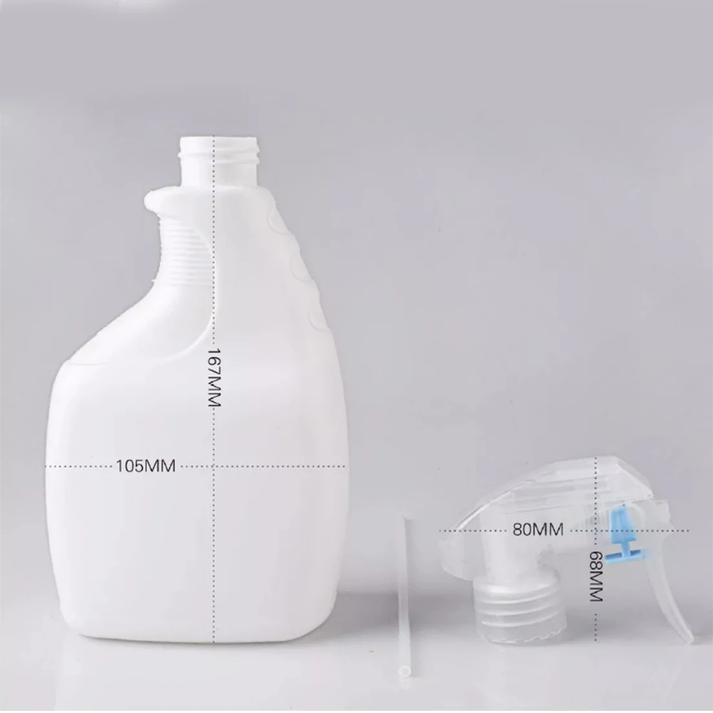 

1pc 500Ml Plastic Spray Bottle Portable Dispenser Fine Mist Sprayer Refillable Subpackaging Bottle Reusable Pp Pe
