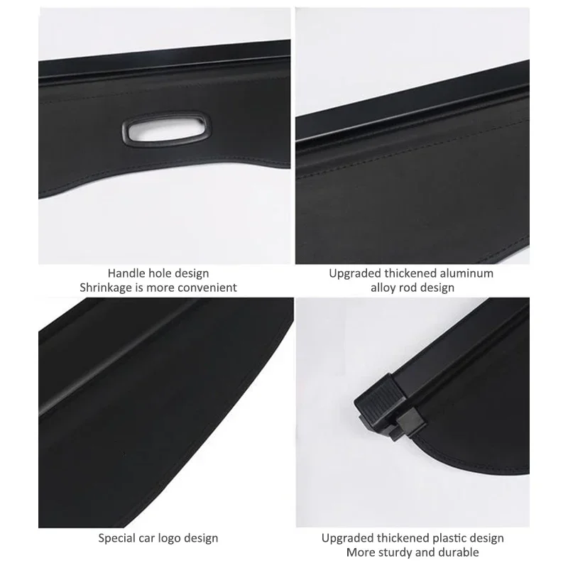 For Nissan Xterra N50 2005~2015 Car Trunk Cargo Cover Security Partition Board Rear Privacy Shield Shade Curtain Car Accessories