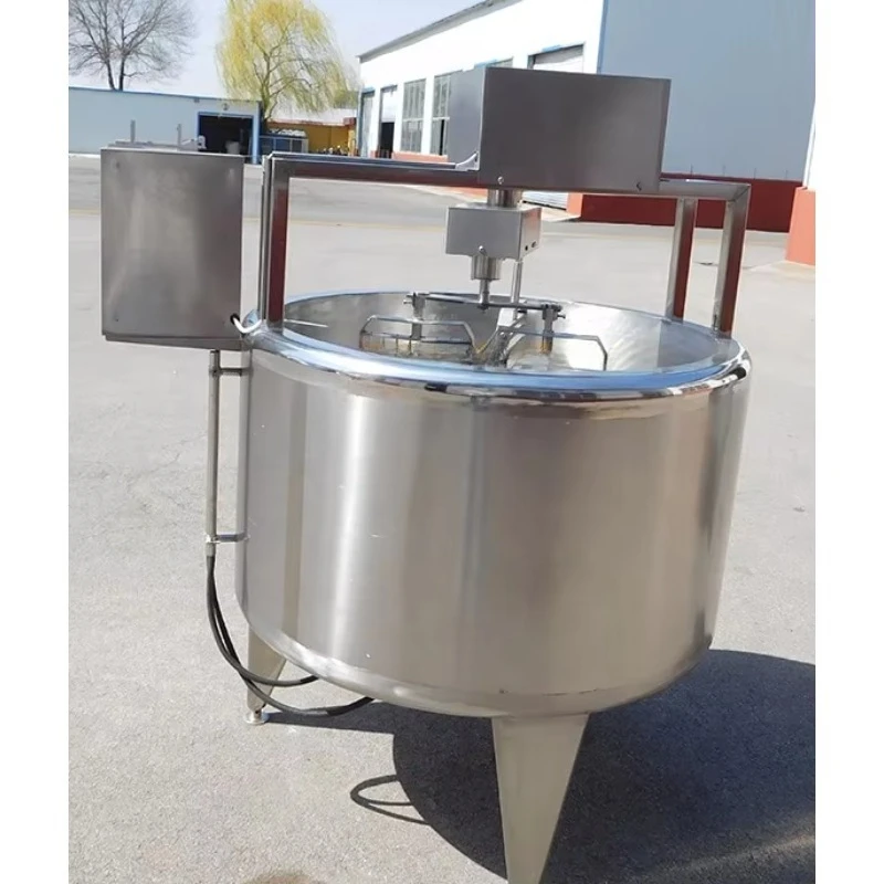 Commercial Mozzarella Cheese Making Machine Small Cheese Vat SS 304 Motor 220V/380V view 3