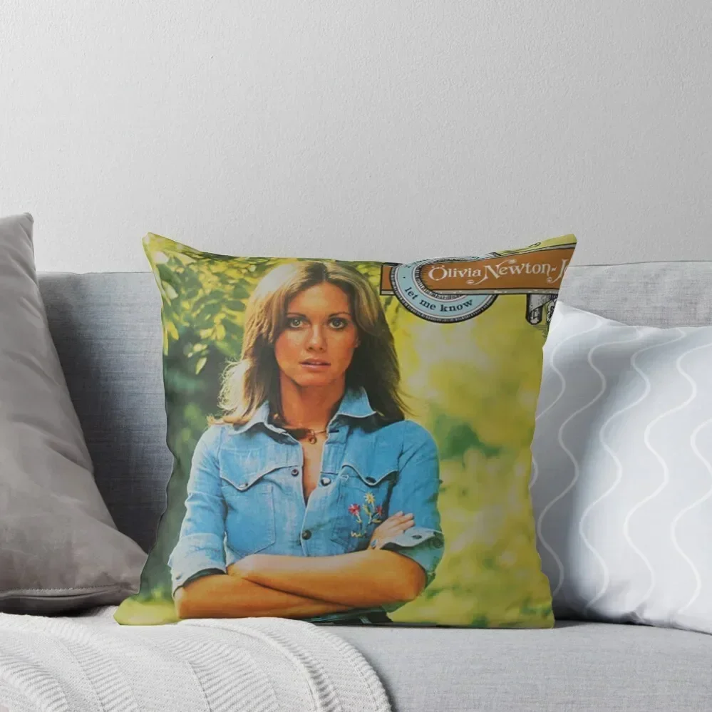 Olivia Newton-John - If You Love Me Let Me Know (1974) Throw Pillow Sofa Covers For Living Room Pillow Covers Decorative pillow