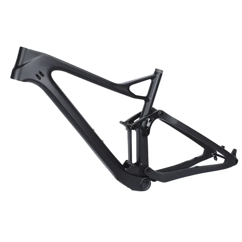 Carbon fiber mountain shock absorber soft tail bicycle frame 29 inch 27.5 inch 142plus/148boost barrel shaft