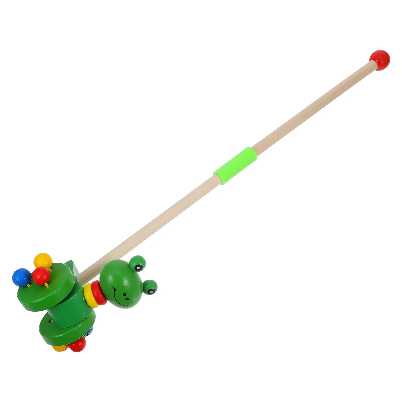 Color Recognition Toy Trolley Toys for Kids Push and Pull Premium Material Early Childhood Baby Walker Wooden