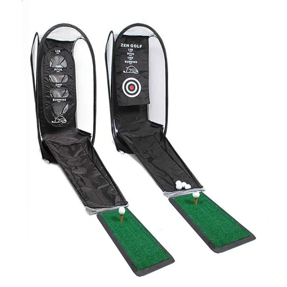 New Design Golf Chipping Net Amd Mat Indoor Outdoor Golf Swing Aids