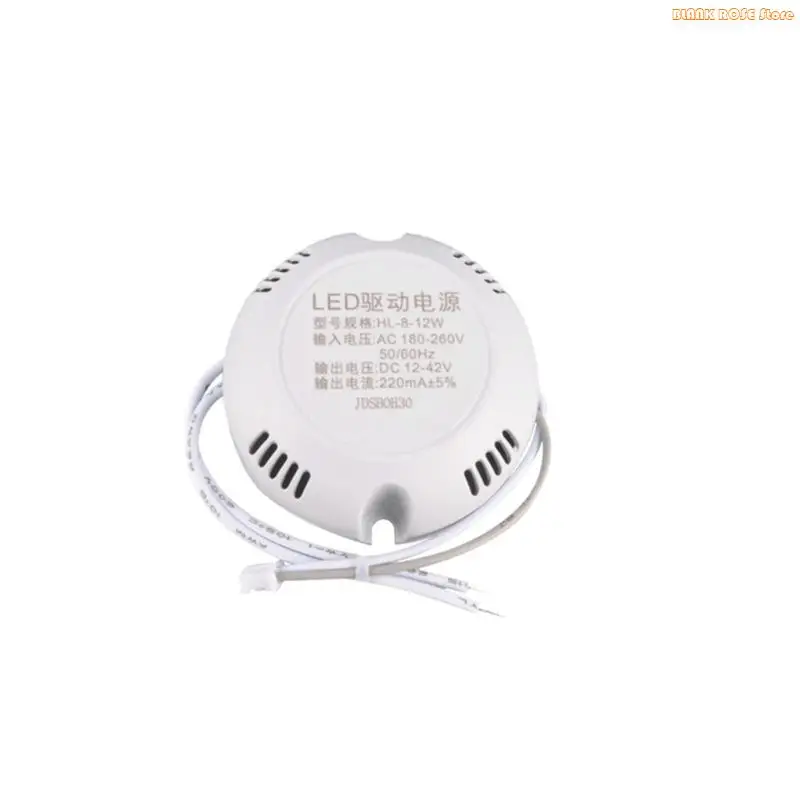 K1AE Circular LED Power Supply Driver AC180-260V LED Driver Suitable for Bottom Lamp Ceiling Lamp Wall Lamp