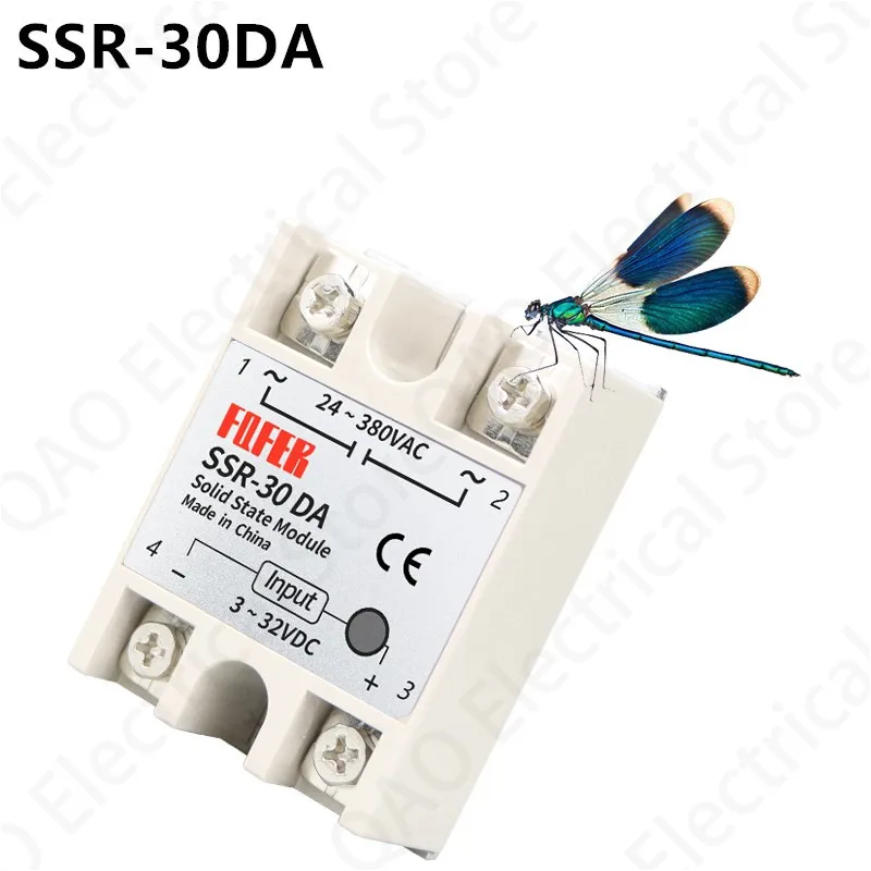 SSR-30DA 30A (SSR-30DA) Single phase solid state relay (DC-AC)