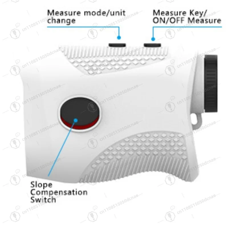 Handheld Laser Range Finder Telescope 1200m Outdoor Golf Angle Compensation Flag Lock Speed Measuring Tool