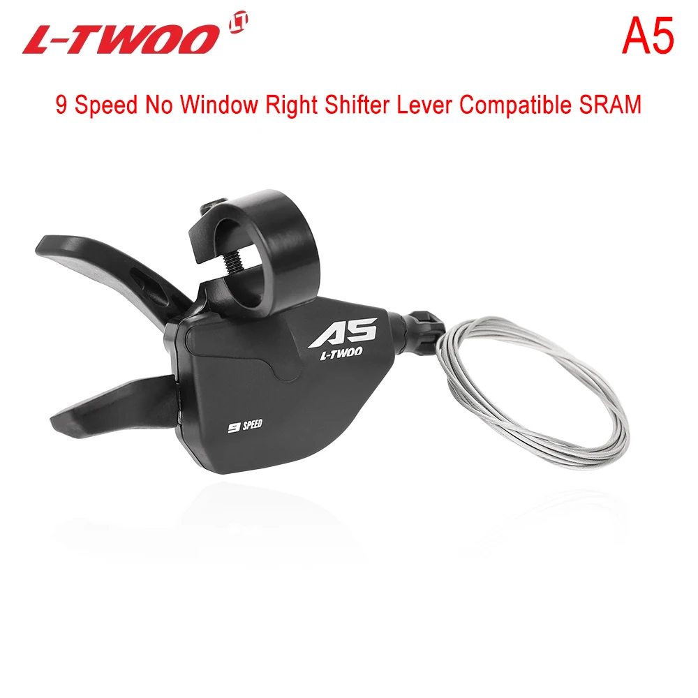 LTWOO A5 1X9 Speed Derailleurs Kit for MTB Mountain Bike 9S 9V 3S Shifter Lever Rear Derailleurs Suit Compatible SHIMANO SRAM