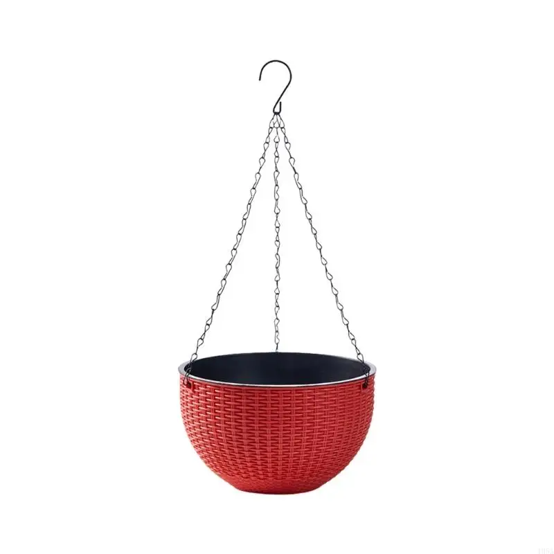 Modern Hanging Planter Flower Pot Plant Holder for Indoor Outdoor Garden Use 
