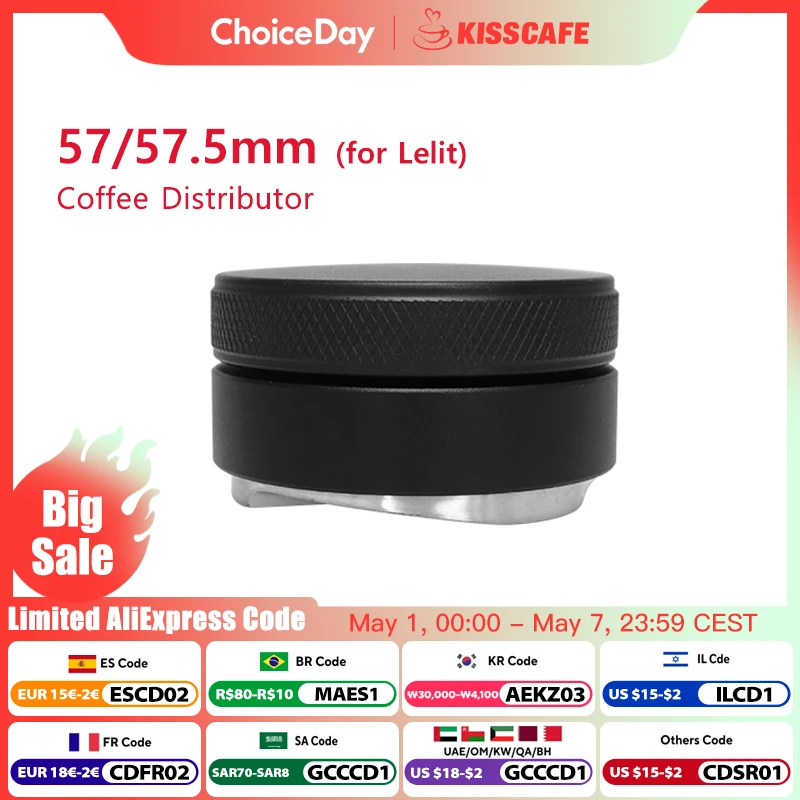 Distributeur de café 58 mm, distributeur expresso