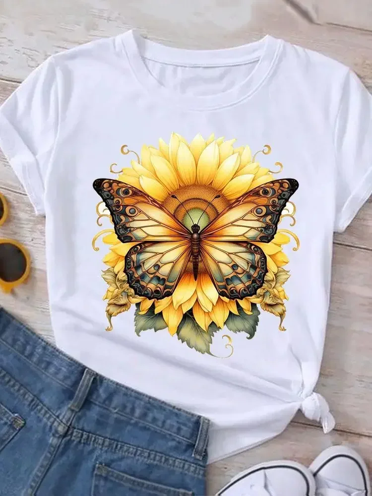 

Женская футболка больших размеров, одежда с короткими рукавами и графикой, свободный и повседневный, мягкий и удобный, дышащий, для занятий спортом на открытом воздухе