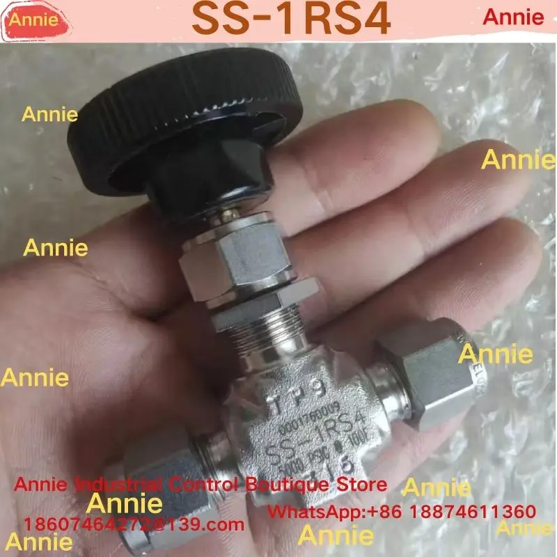Brand-New SS-1RS4 Stainless Steel Integral Valve Cap Needle Valve for Enhanced Performance And Durability