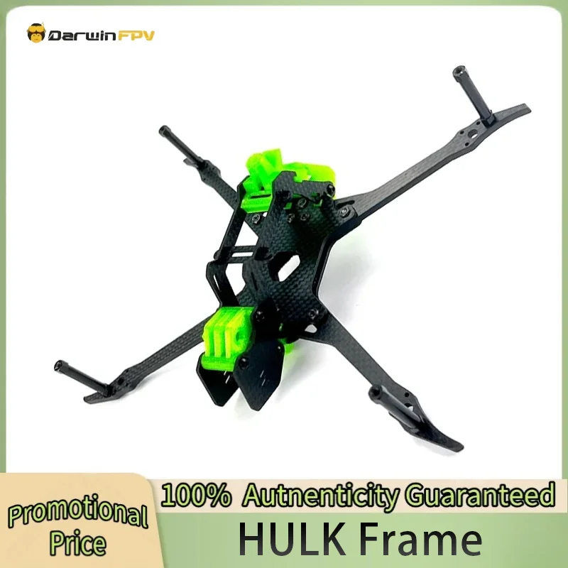 

DarwinFPV FPV Drone HULK Quadcopter Frame Carbon Fiber Spare Parts Waterproof Frames