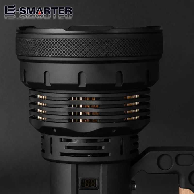 Led Flashlight Usb Charging Household Led Multifunction Plastic Hand Lamp Outdoor Flashlight