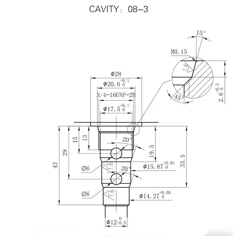 Detalle 1 de Electroválvula Hydraulic Valve Threaded Cartridge DHF08-234/SV2-08-3C/SV08-33 2 Position 3 Way Solenoid Directional Control Valve Hidráulica