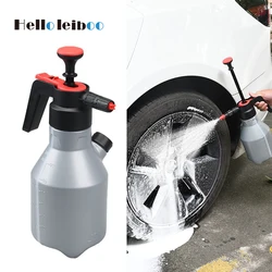 2L Car Wash Spray Bottle Foam Wash Sprayer Hand Pump Foam Sprayer Car Air Pressure Spray Washer Nozzle Can Auto Window Cleaning