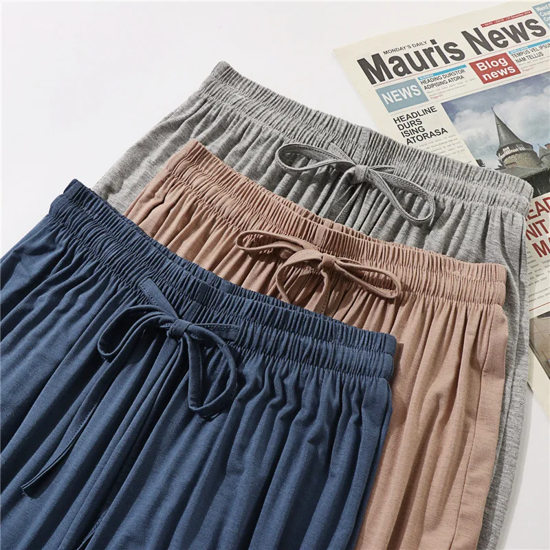 Women's Casual Pants Long Wide Leg Pants Ice Silk Floor Mopping Pants Women's High Waist Copper Ammonia Loose Thin Pants Pijama