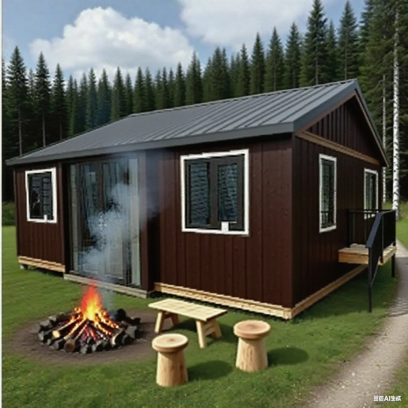 Casas Prefabricadas Modernas Personalizadas, Casas Prefabricadas de 4 Dormitorios, Precios de Casas Prefabricadas, Casas Contenedor de 20/40 Pies de Lujo