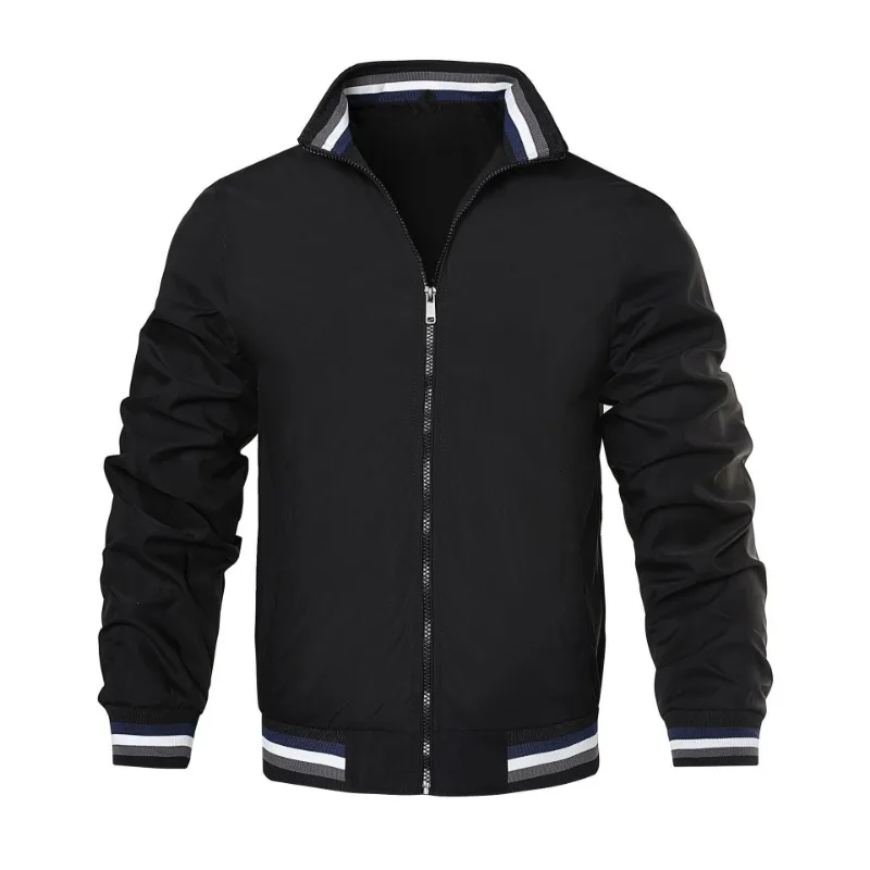 

2014 Spring and Autumn Men's Jacket, Cross Border Stand Collar Fashion Jacket, Casual Sunscreen Zipper Jacket