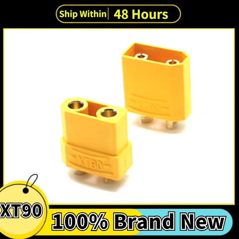 1-10 Pair XT90 Bullet Connectors Male Female Power Plugs Power RC LV Lipo Battery Motor XT-90 For DIY Accessories Wholesale