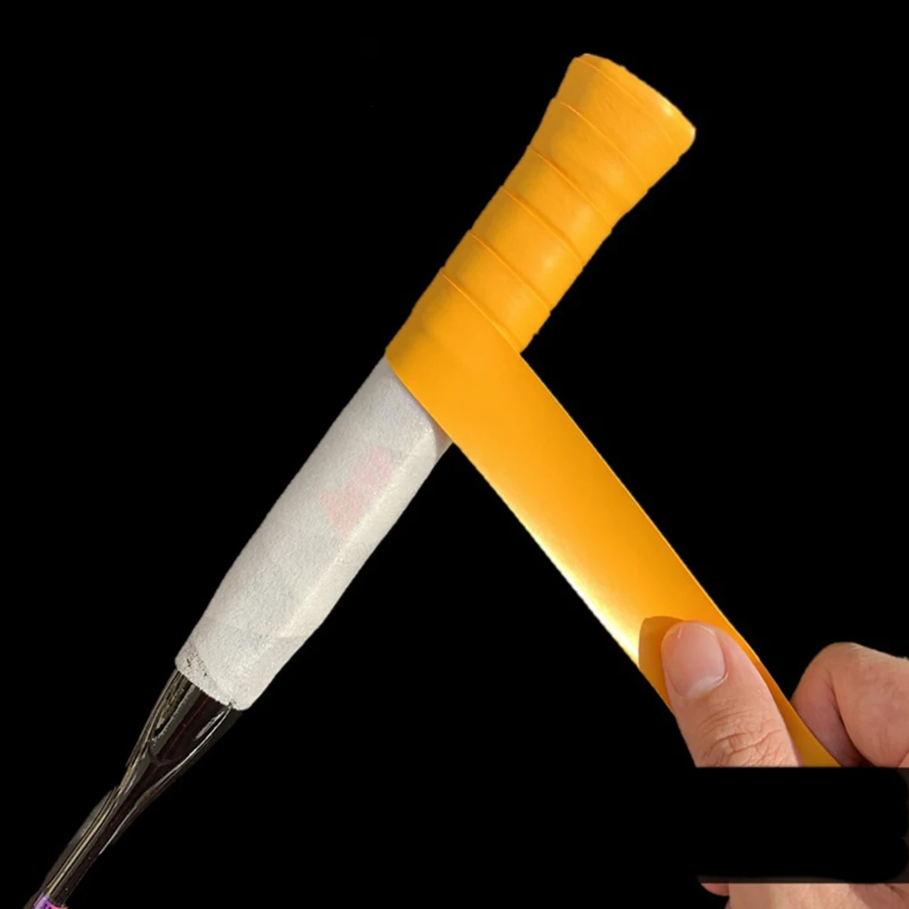 

Пленка для ручек ракетки для бадминтона 70 мм × 27 м, мягкость, нескользящая амортизирующая лента для ракетки, аксессуары для спортивных ракеток