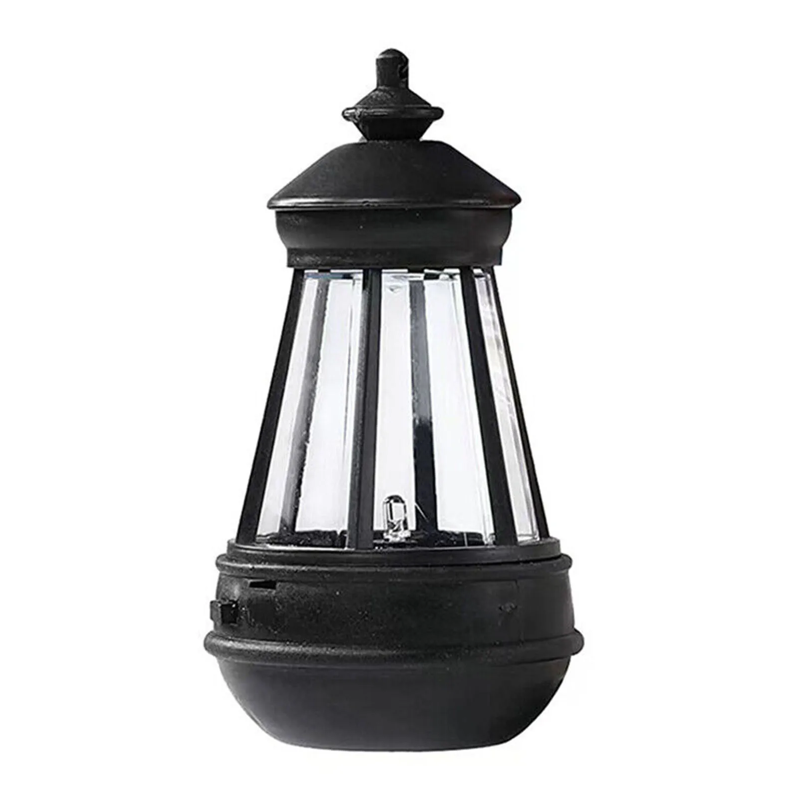 Rechargeable Solar Lantern with 2V 40MA Solar Panel for Continuous Lighting in Yards Gardens Patios and Balconies