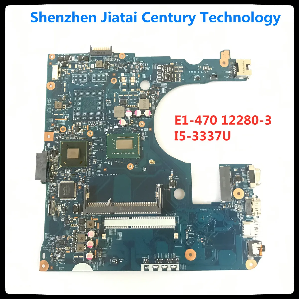 

E1-470G For Acer aspire E1-470 laptop motherboard I5-3337 CPU 820M GPU EA40-CX MB 12280-3 48.4LC03.031 NBMJY11003