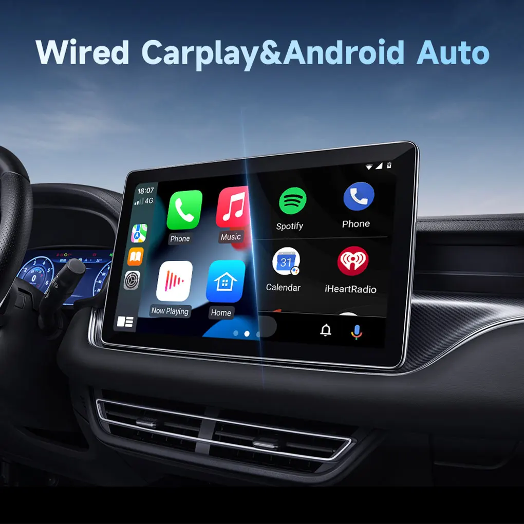 

Автомобильный Проводной адаптер CarPlay и Android, преобразуется в беспроводной адаптер для большинства автомобилей, автомобильный адаптер Carplay для Android, Проводной адаптер CarPlay в беспроводные