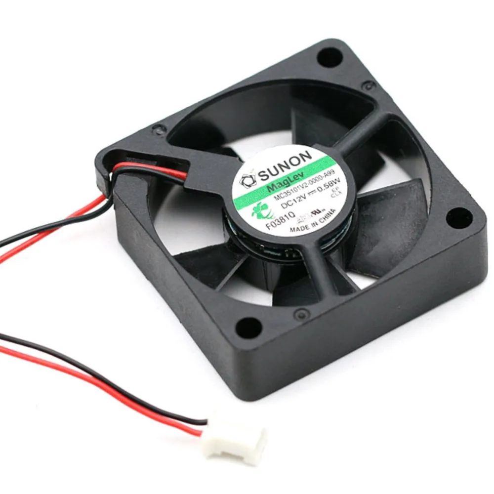 2 uds ventilador de 35mm para Sunon MC35101V2-0000-A99 12V 0,52 W 35x35x10mm ventilador de refrigeración ultrasilencioso para electrónica, ordenadores, dispositivos pequeños