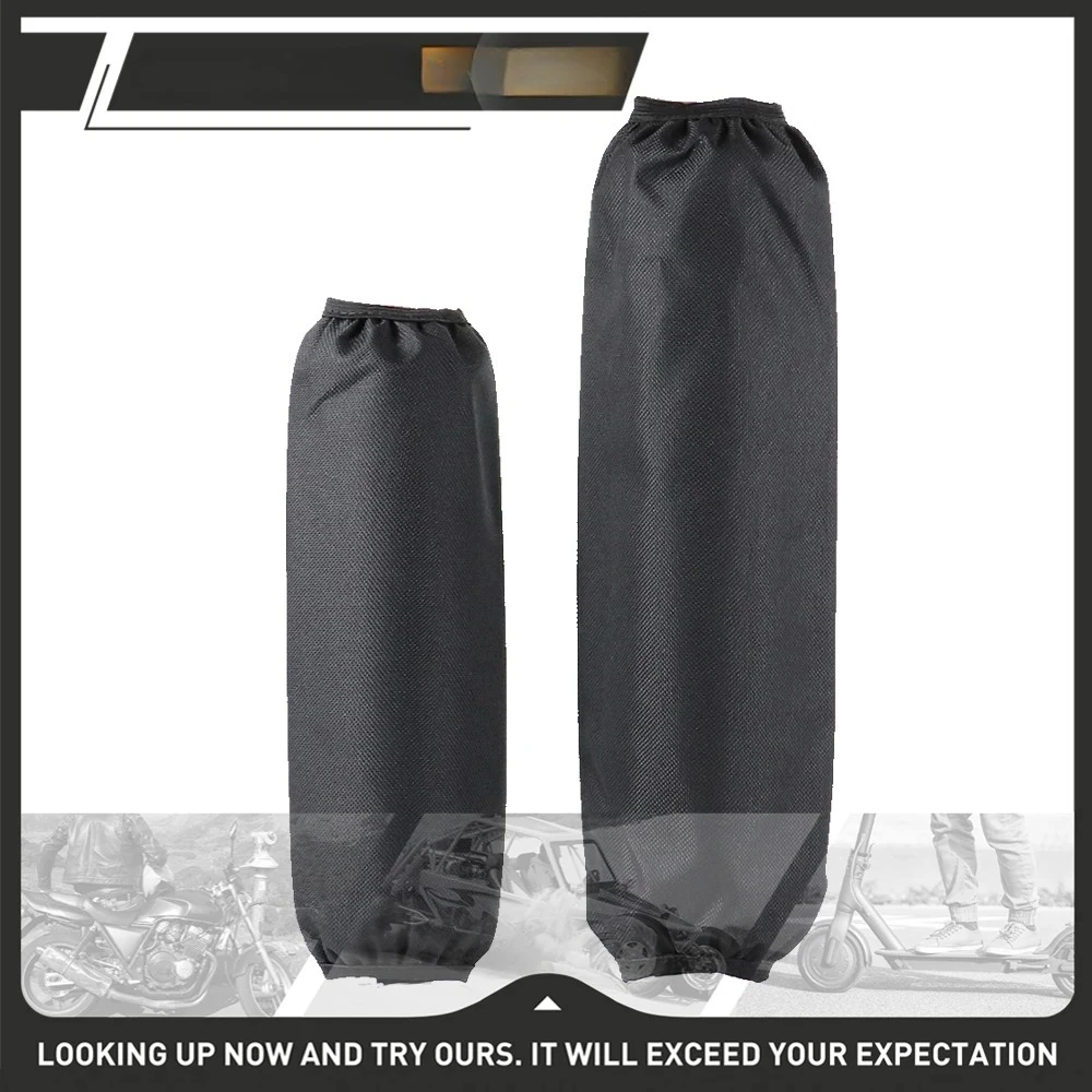 2Pcs Rear Shock Absorber Suspension Protector Protection Cover Universal For All Dirt Pit Bike Motorcycle ATV Quad Scooter