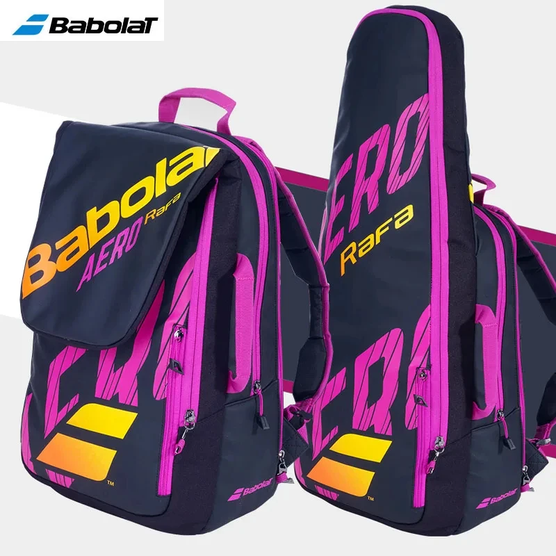 Mochila De tenis tipo Nadel para adultos, bolsa Original para raqueta de tenis, PURE AERO RAFA, 2 usos, deportes, Squash Padel, Playa