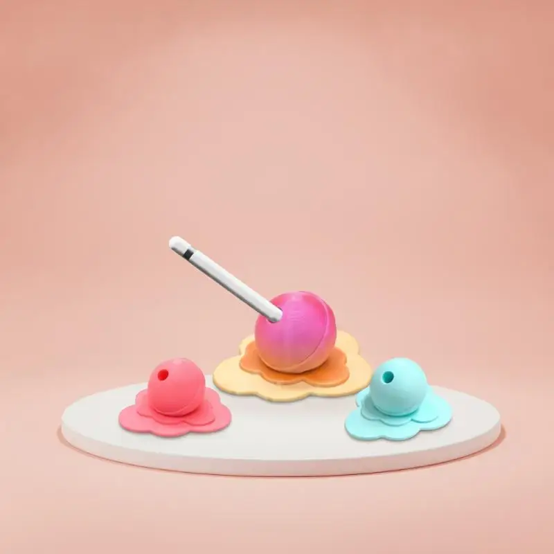 3D Printed Lollipop Pen Holder Cute Fun Desk Organizer Eco-Friendly Stationery Storage for Student Birthday Gift Home Desktop