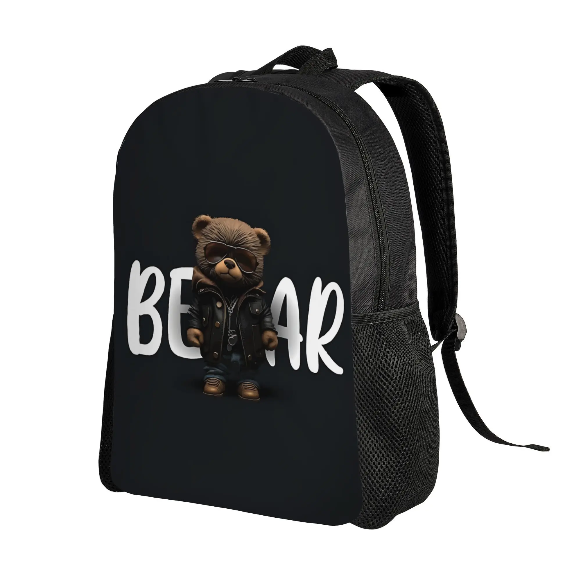 

A Trendy Bear-Themed Backpack Perfect for Teenagers, Ideal as a Christmas Gift or for the First Day Back to School, Featuring Ample Storage Space. for Teenagers, for Teens