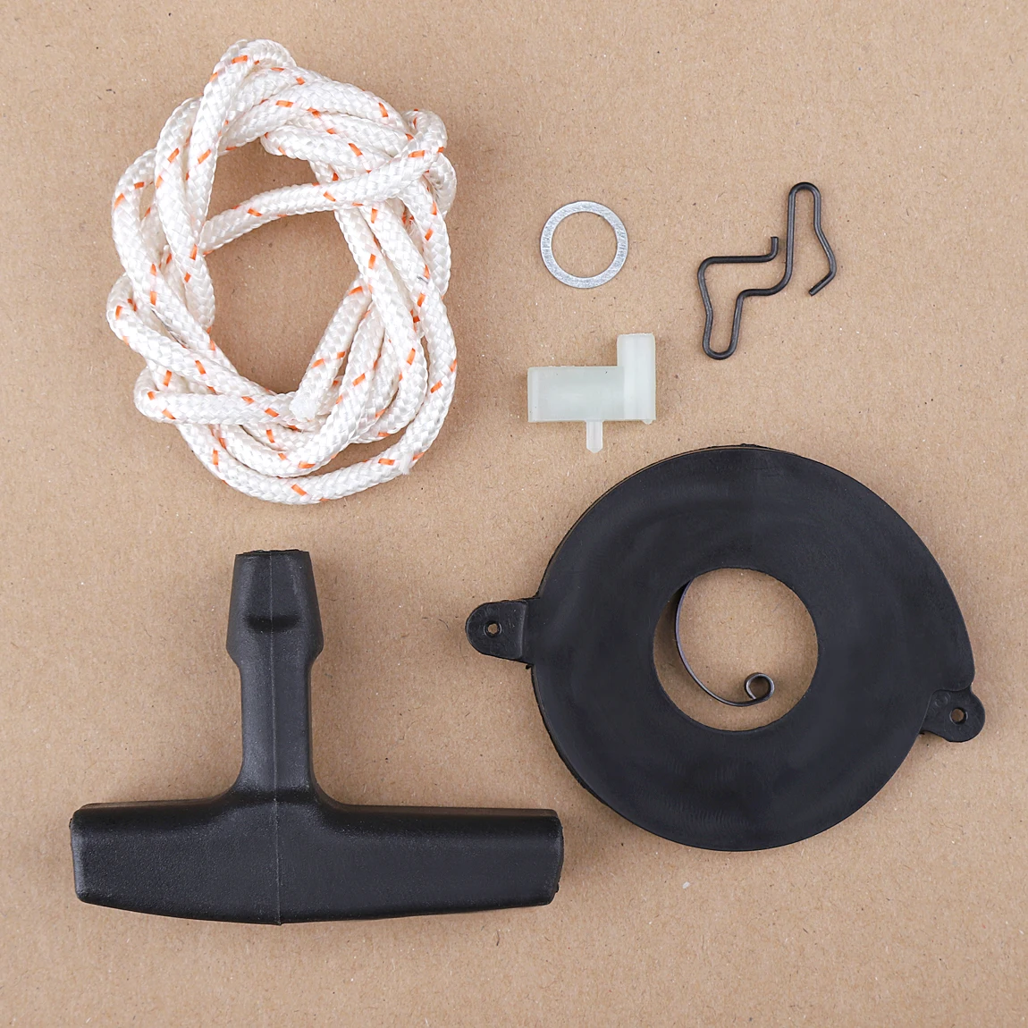 Coil Spring Recoil Starter Pull Start Rope Kit For Stihl ms180 018 TS410 Gasoline Chainsaw Part Starter Pawl Dog Spring Washer