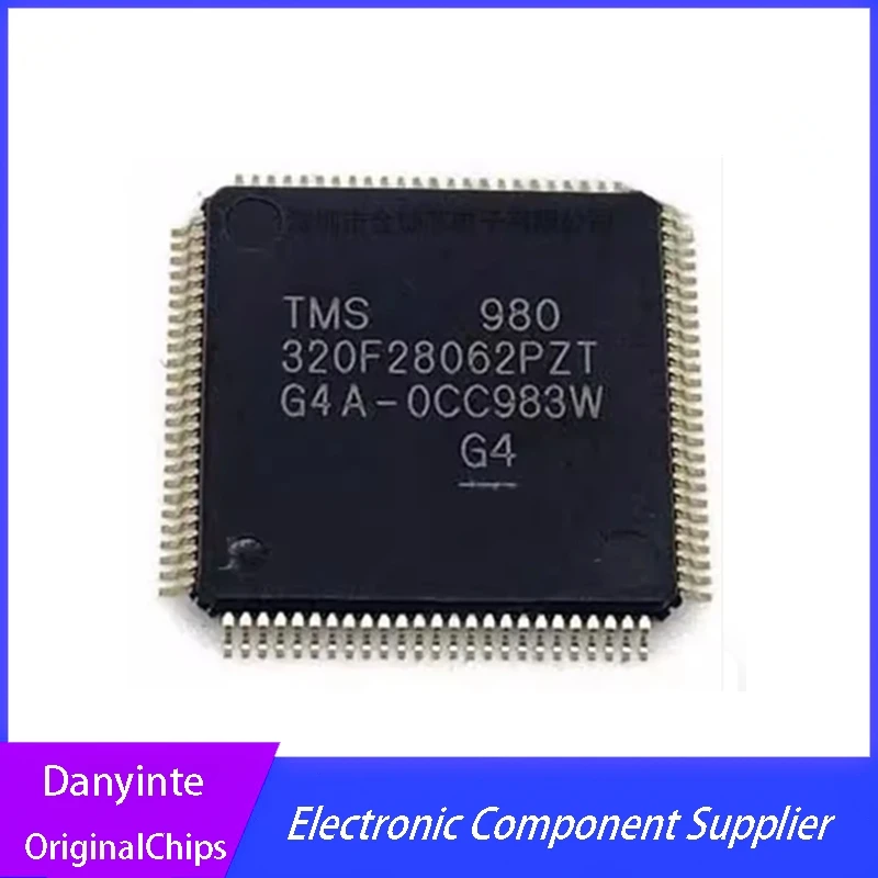 2Pcs/Lot  TMS320F28062PZT TMS320F28062 320F28062PZT 320F28062 LQFP100