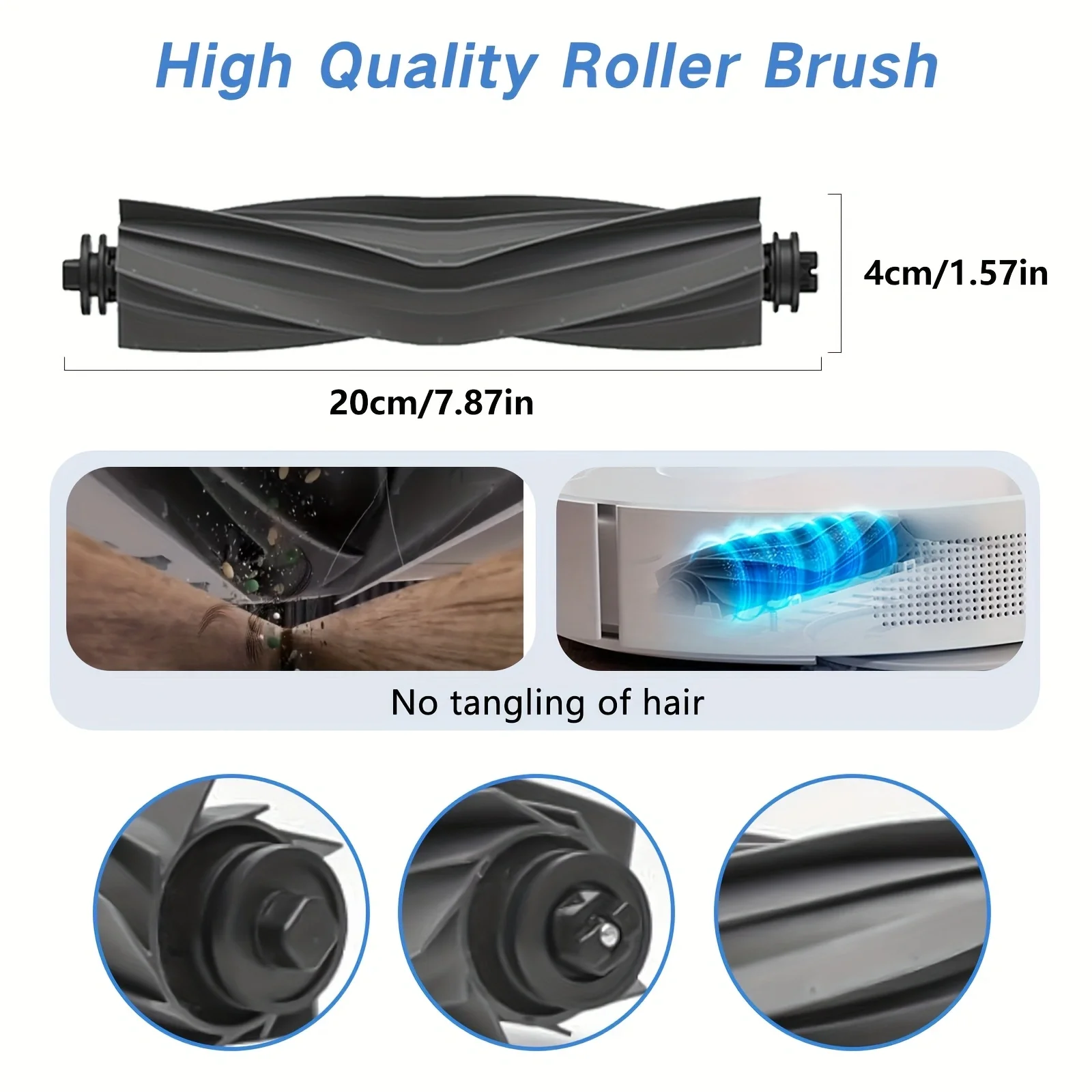 24Pcs Dreame L10s Ultra L10 Ultra  X10 Vacuum Parts,Main Brush,HEPA Filters,Mop Pads,Dust Bags,Side Brushes,Clean Brush