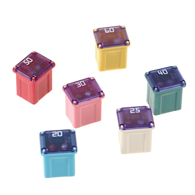 * Square Fuse 20A 25A 30A 40A 50A  PEC Automotive Car Fuse Tube Waterproof Fuse Box