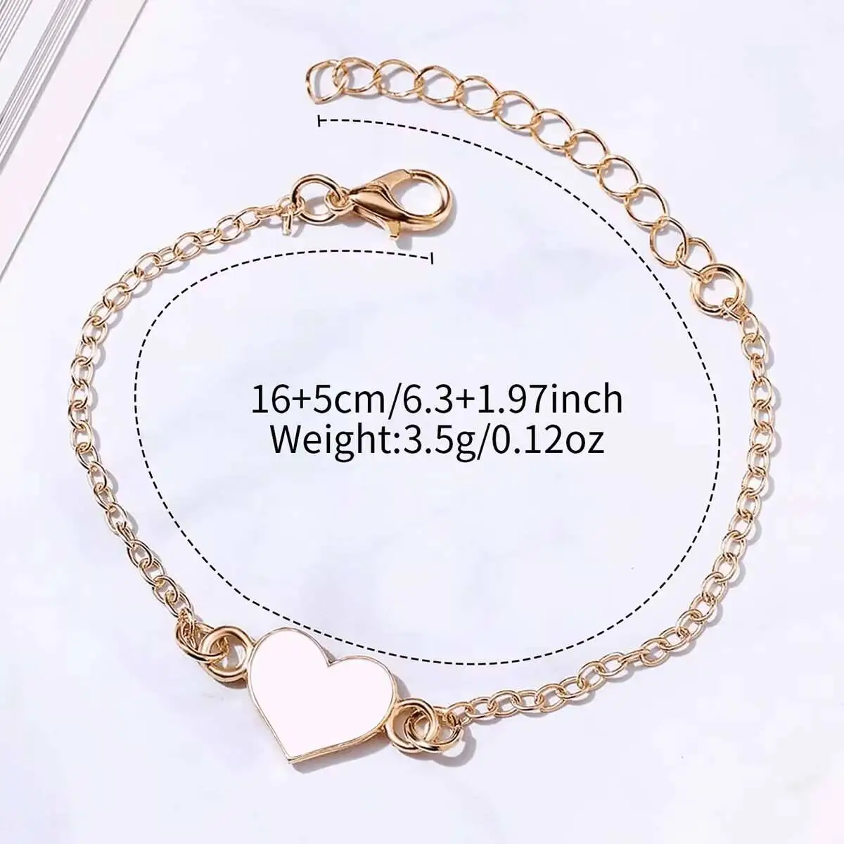 2/4PCS Fashion Women Watches Casual Leather Strap Analog Quartz Watch Heart Bracelets Set Reloj Mujer（Without Box）