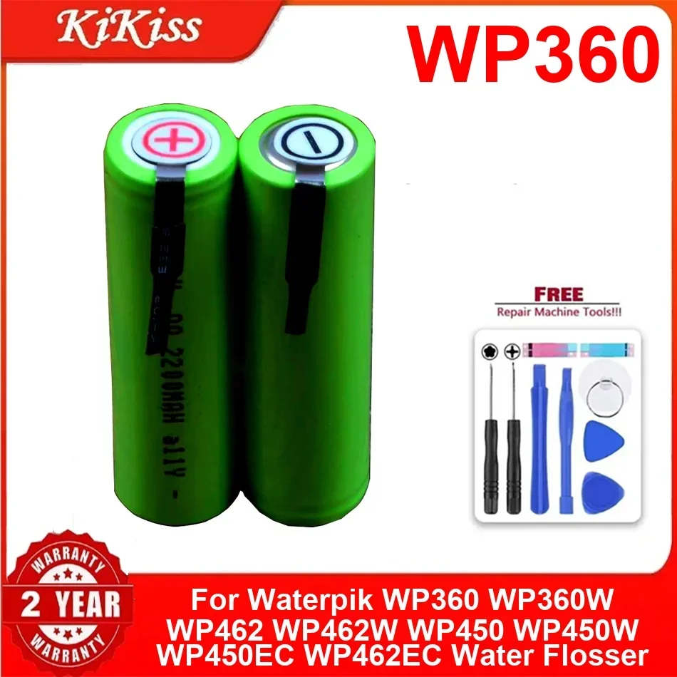 

Аккумулятор WP360 для Waterpik WP360W WP462 WP462W WP450 WP450W WP450EC WP462EC Литий-полимерный аккумулятор Water Flosser