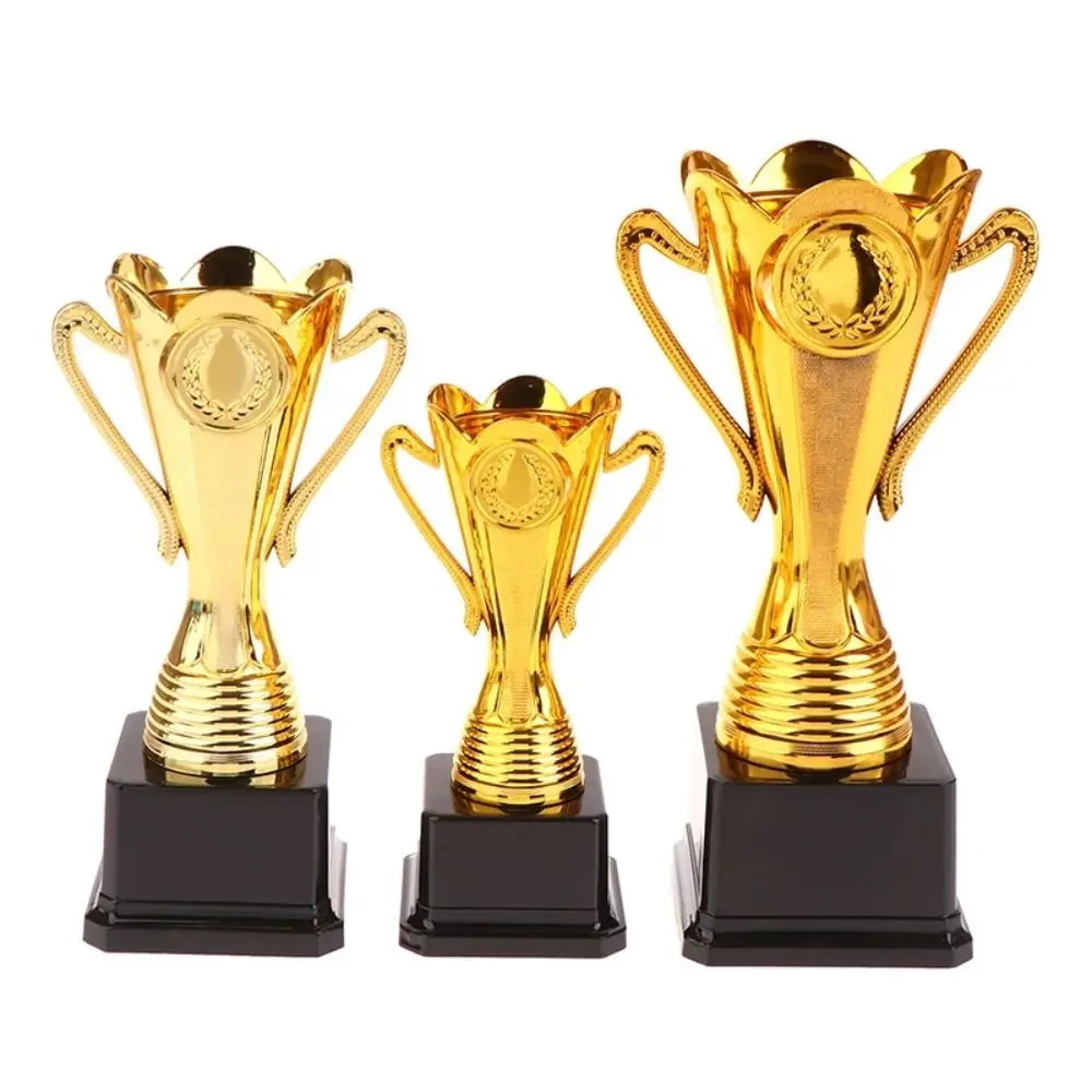 18/21/25cm Trophy Awards Plastic Model Children's Winner Award Trophy Competition Soccer School Rewarding Supply