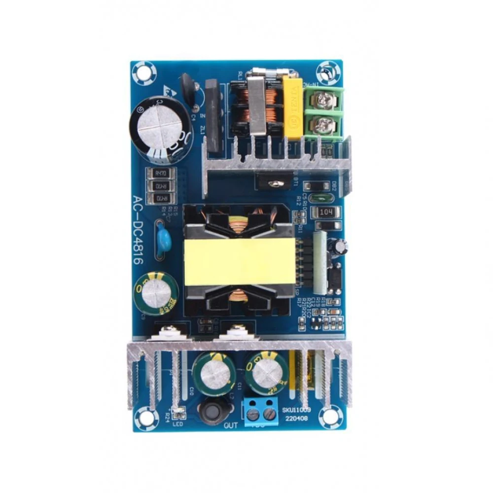 Switching Power Supply Module AC-DC Converter 200W Power Supply Board with Overvoltage and Overcurrent Protection