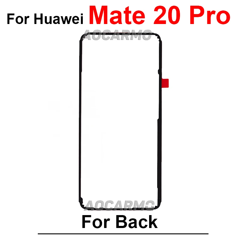 For Huawei Mate 10 20 30 40  Pro 20Pro 30Pro Rear Door Housing Back Cover Adhesive Sticker Tape Glue Replacement