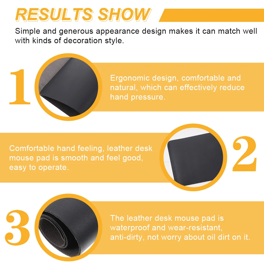 

Large Desk Mouse Pad Smooth Waterproof Gaming Mousepad for Office and Home Work Comfort Desk Mouse Pad