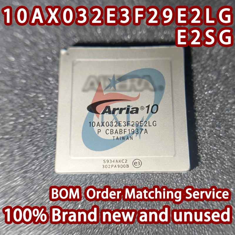100% Brand New-INTEL-ALTERA 10AX032E3F29E2LG 10AX032E3F29E2SG Arria 10 GX 320 FPGA 320K Logic Elements 780-FBGA IC Chip