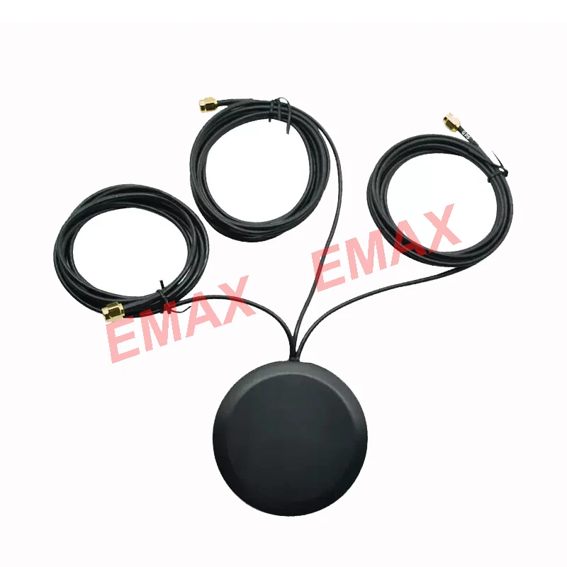 1.5M/3M SMA-J Male 4G+4G+GPS Antenna Three in One 4G+GPS+WIFI Antenna GPS WIFI 2.4G Bluetooch BT Antenna