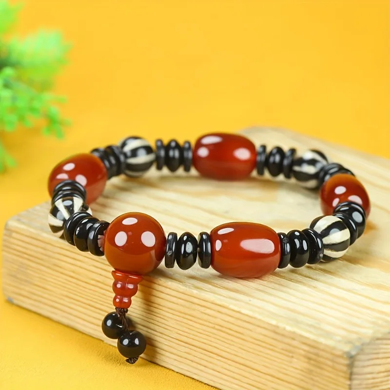 

Natural Stone Unisex Bracelet - Elegant Style, Unisex